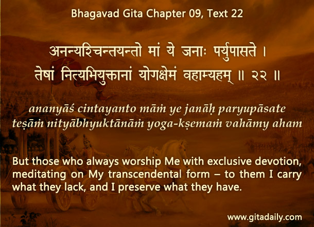 The eternality of bhakti yoga