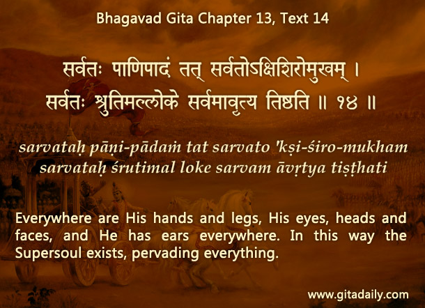 Bhagavad Gita Chapter 13 Text 14